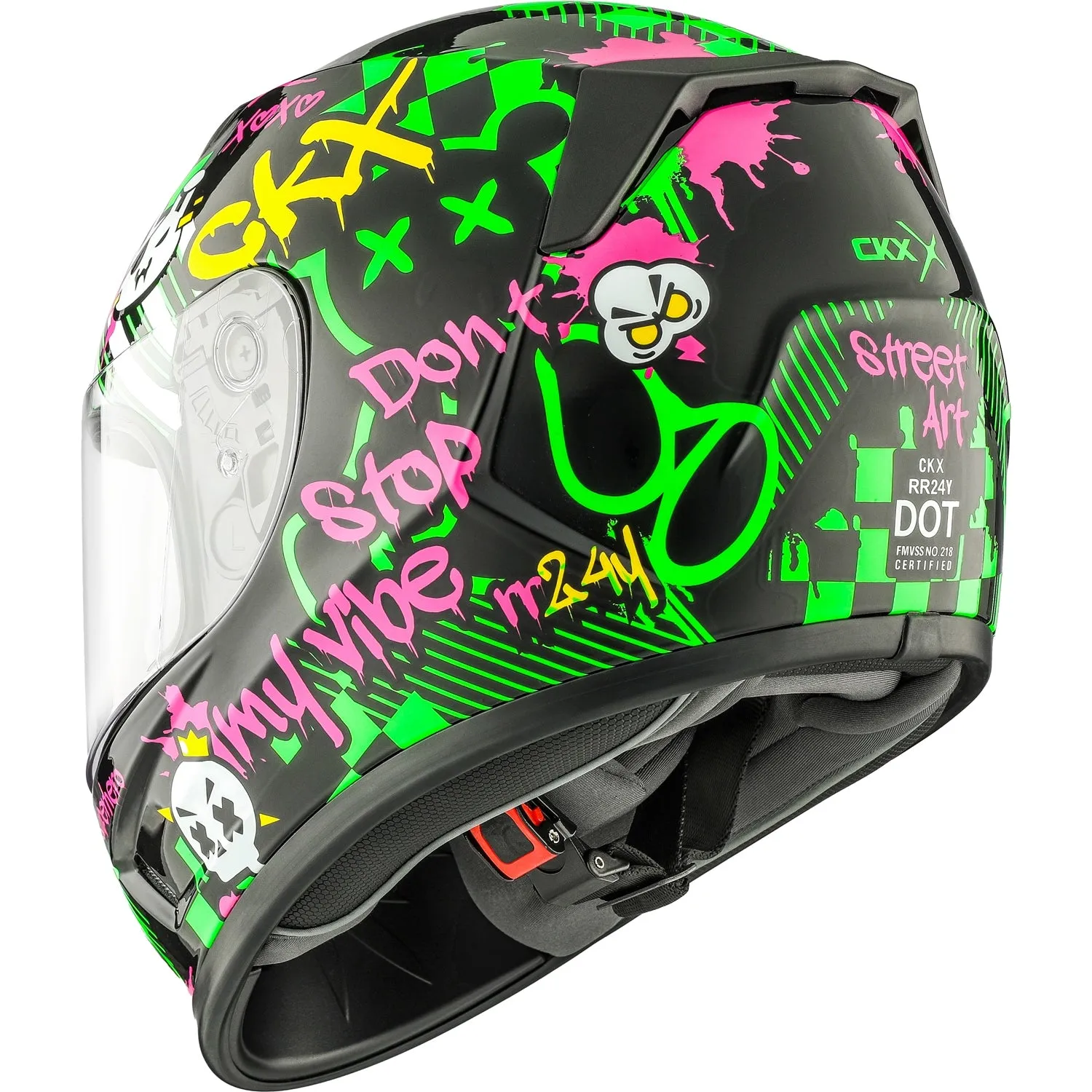 CKX Youth RR24Y Street Full face Helmet with Single Shield