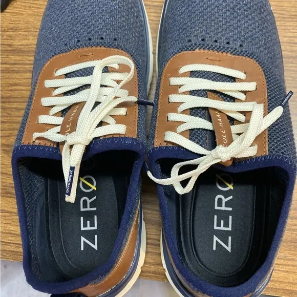 Cole Haan Men’s  generation ZEROGRAND blue shoes Sz 11.