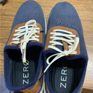 Cole Haan Men’s  generation ZEROGRAND blue shoes Sz 11.