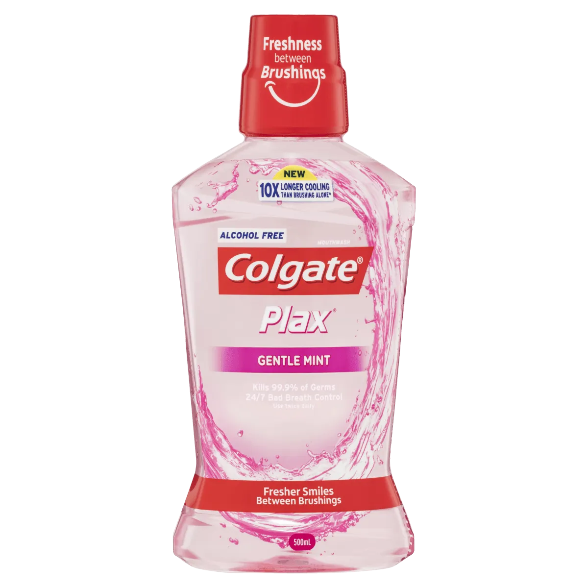 Colgate Plax Gentle Mint Antibacterial Mouthwash 500mL