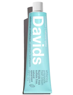 Davids Premium Toothpaste - Spearmint