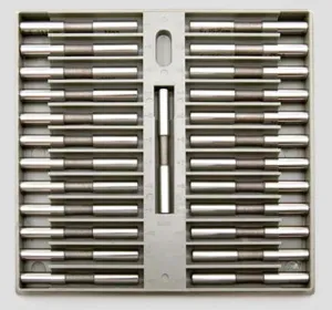 Deltronic THS-25 Class X Pin Gauge Sets, 0.001" Steps .001" Range .1081 - .3872" Number of Pins 25 Code DTHS1081-3872
