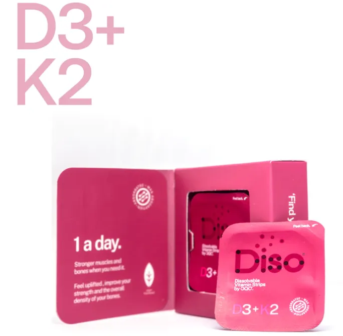 DISO® Oral Paste Vitamin D3 K2 30 Diso® Vitamins D3 K2 30strips