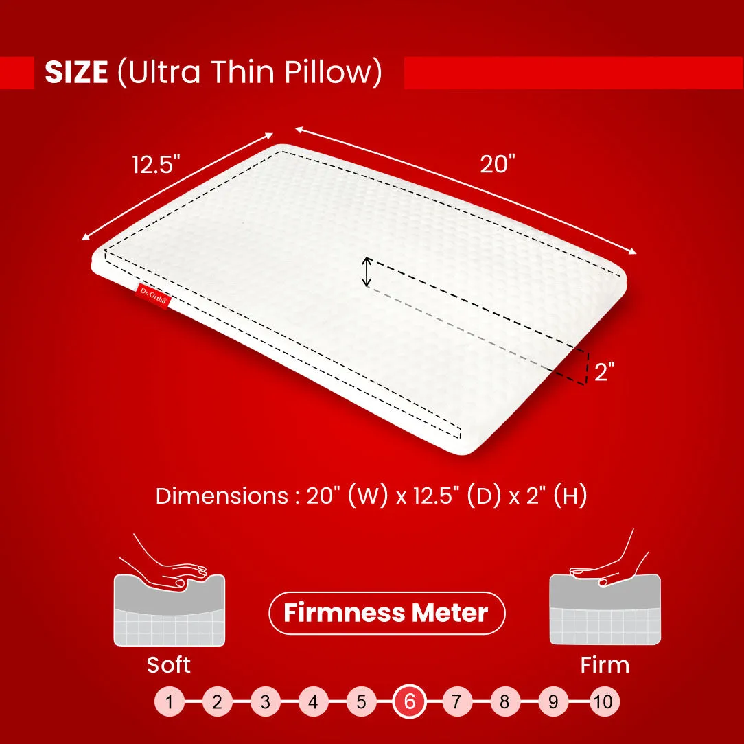 Dr. Ortho Ultra Thin Pillow