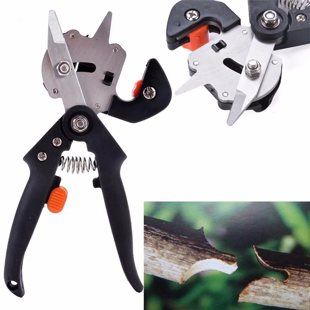 Drtools Grafting Machine Garden Tools With 2 Blades Tree Grafting Tools Secateurs Scissors Grafting Tool Cutting Pruner