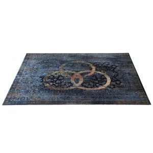 DRUMnBASE Vintage Persian Drum Rug Bonzo - 1.85m x 1.6m