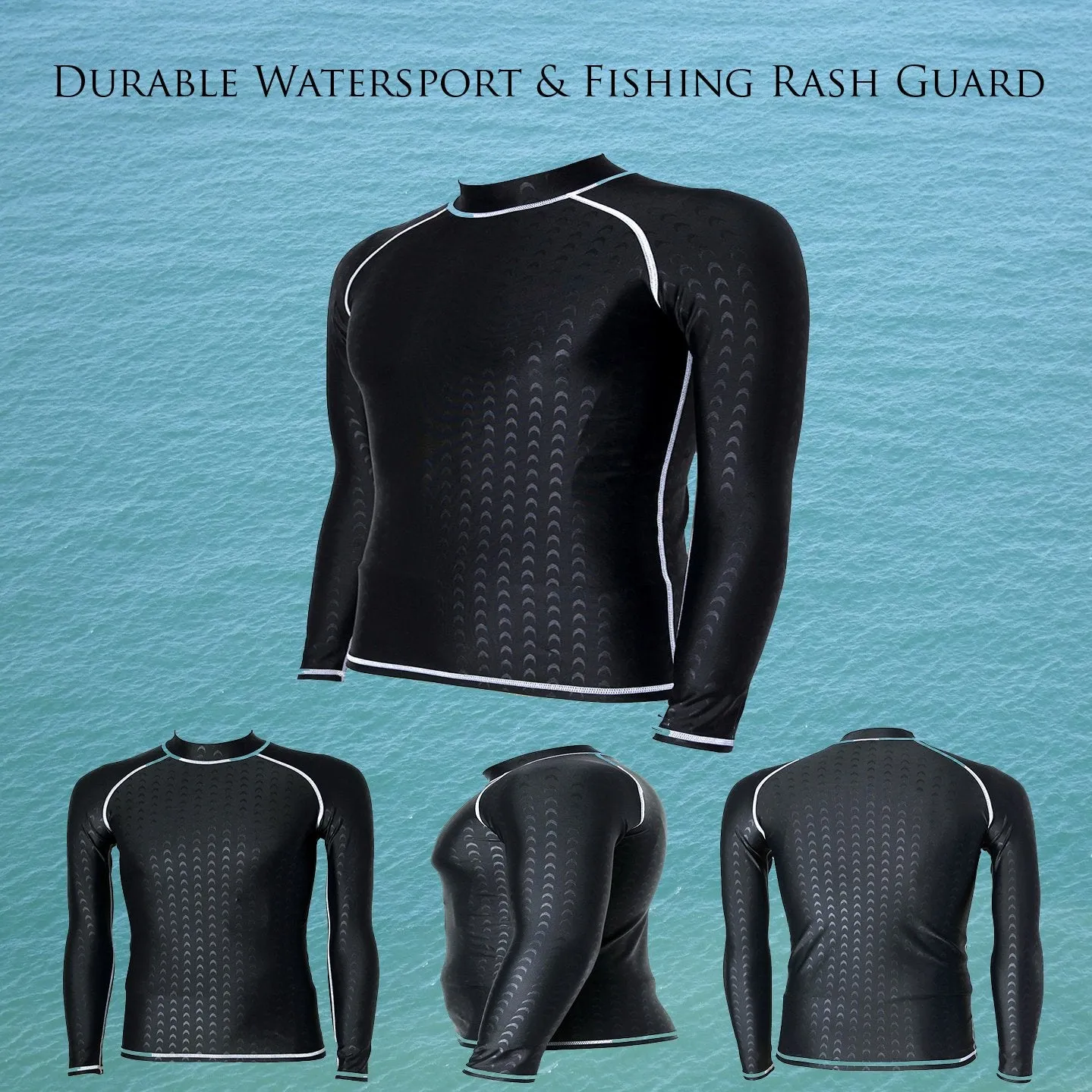 Durable Watersport & Fishing Rash Guard