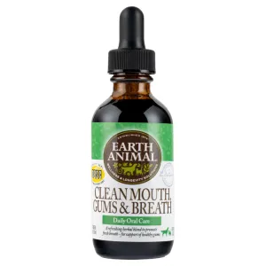 Earth Animal Clean Mouth, Gums, & Breath Organic Herbal Remedy
