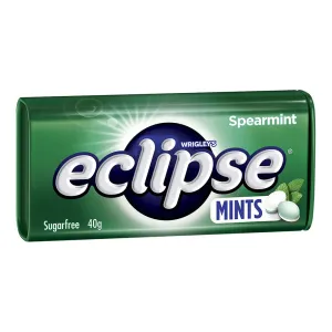 Eclipse Spearmint Sugarfree Mints - 40g