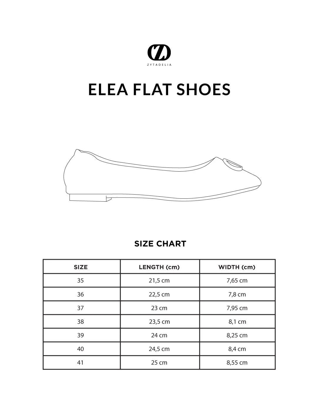 Elea Flat Shoes - Brown