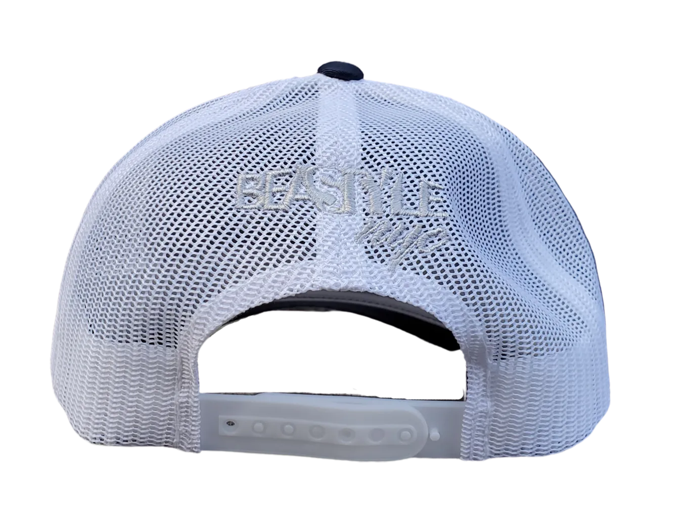 Elephant Beast Navy Blue & White Trucker Mesh Snapback Cap