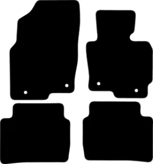 Exact Fit Tailored Car Mats Mazda CX5 2012 On (2012-Onwards)