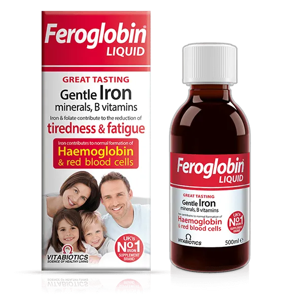 Feroglobin iron supplementation liquid 200mg