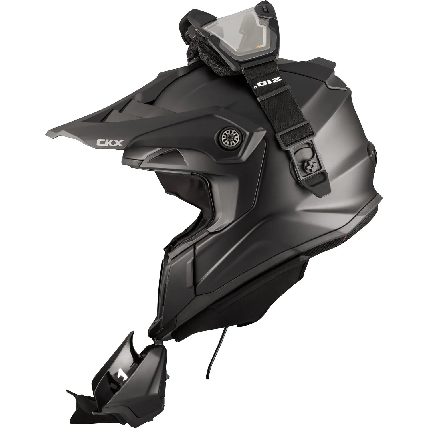 FIBERGLASS SOLID HELMET TITAN ORIGINAL - ELECTRIC COMBO