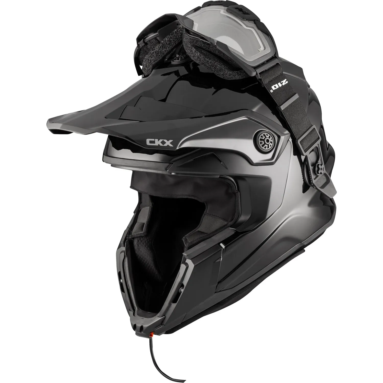 FIBERGLASS SOLID HELMET TITAN ORIGINAL - ELECTRIC COMBO