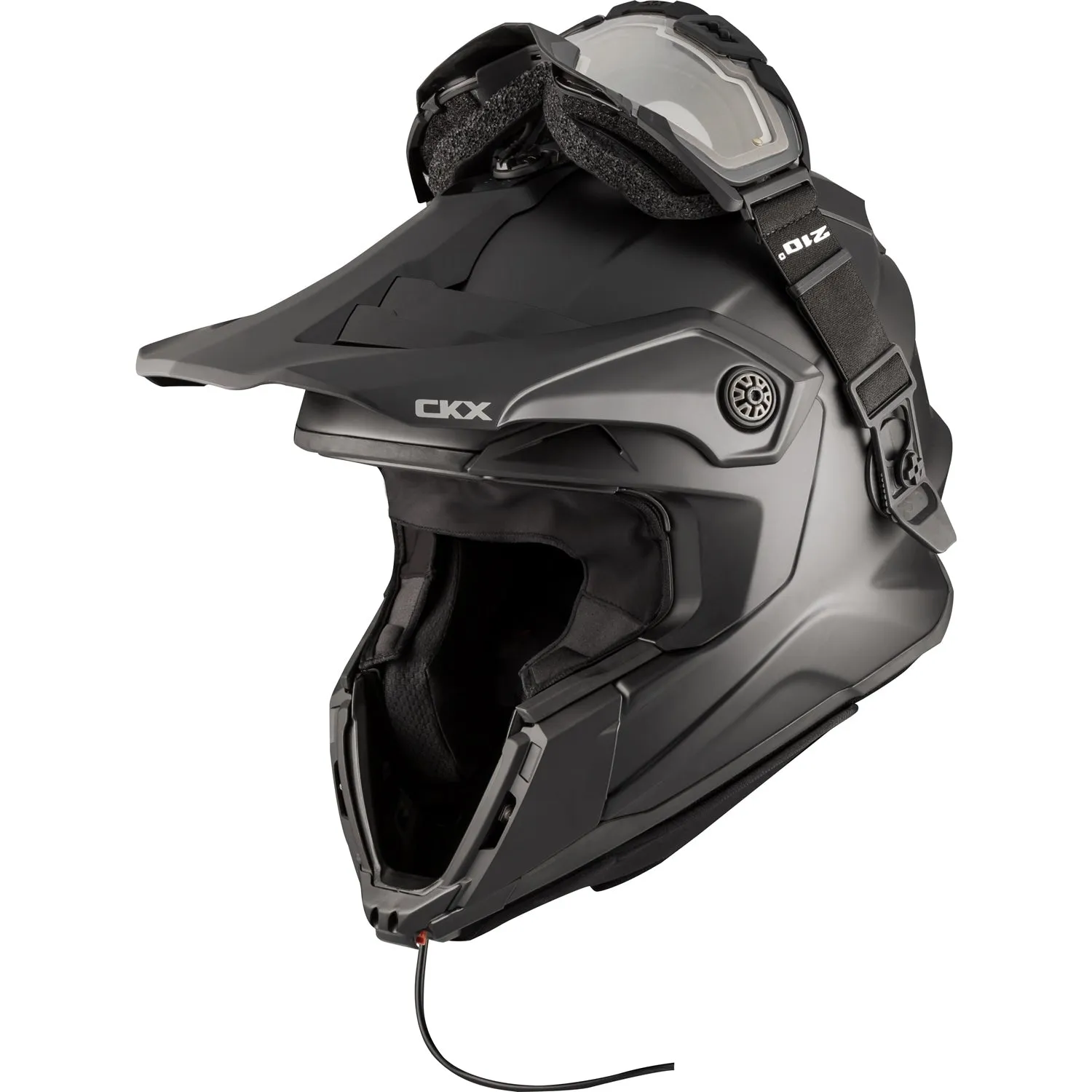 FIBERGLASS SOLID HELMET TITAN ORIGINAL - ELECTRIC COMBO