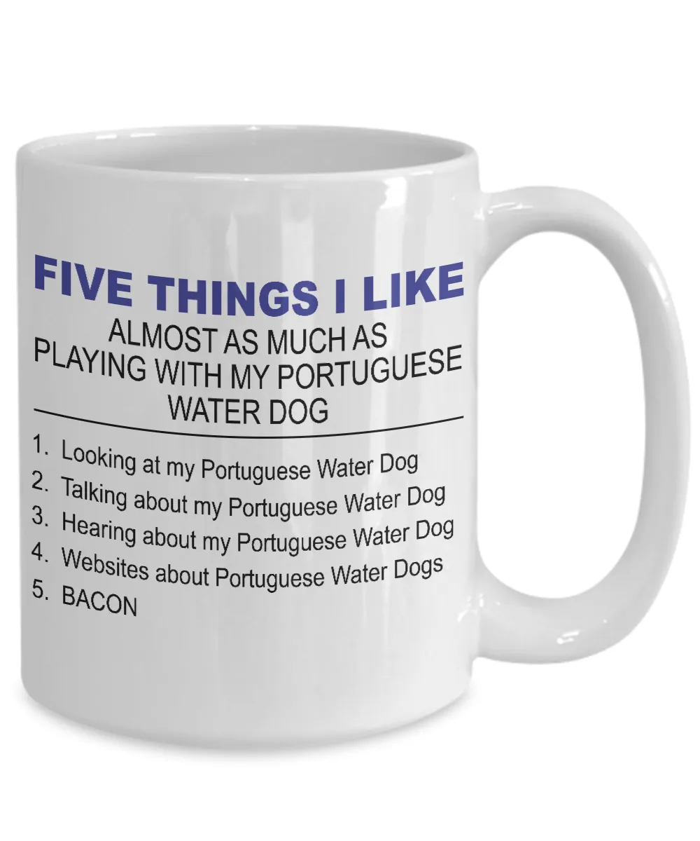 Five Thing I Like About My Portuguese Water Dog