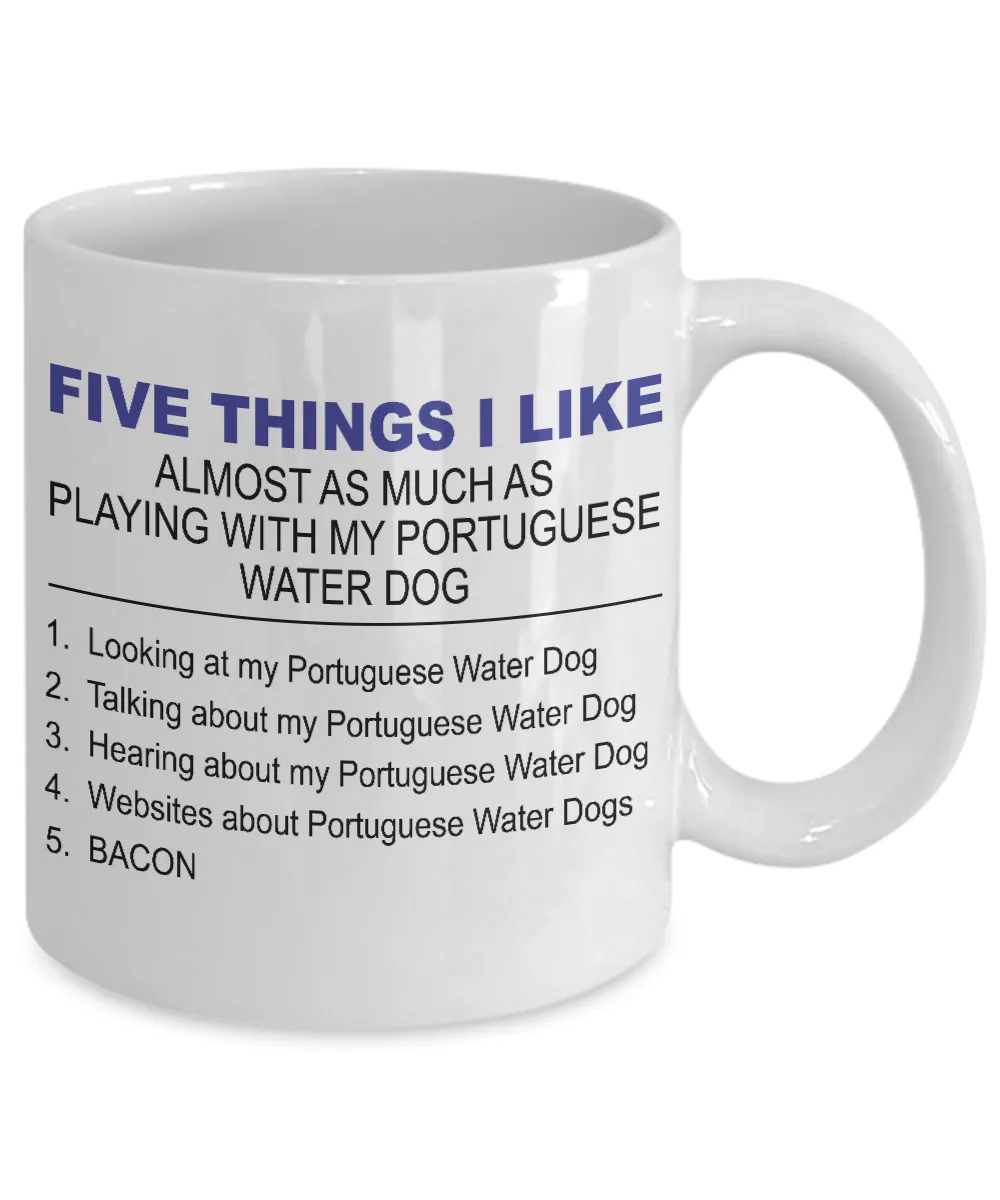 Five Thing I Like About My Portuguese Water Dog
