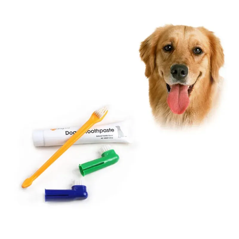 Flavoured Pet Toothbrush Set