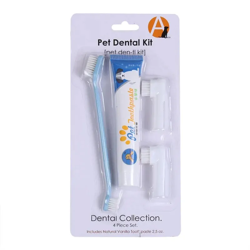 Flavoured Pet Toothbrush Set
