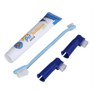 Flavoured Pet Toothbrush Set