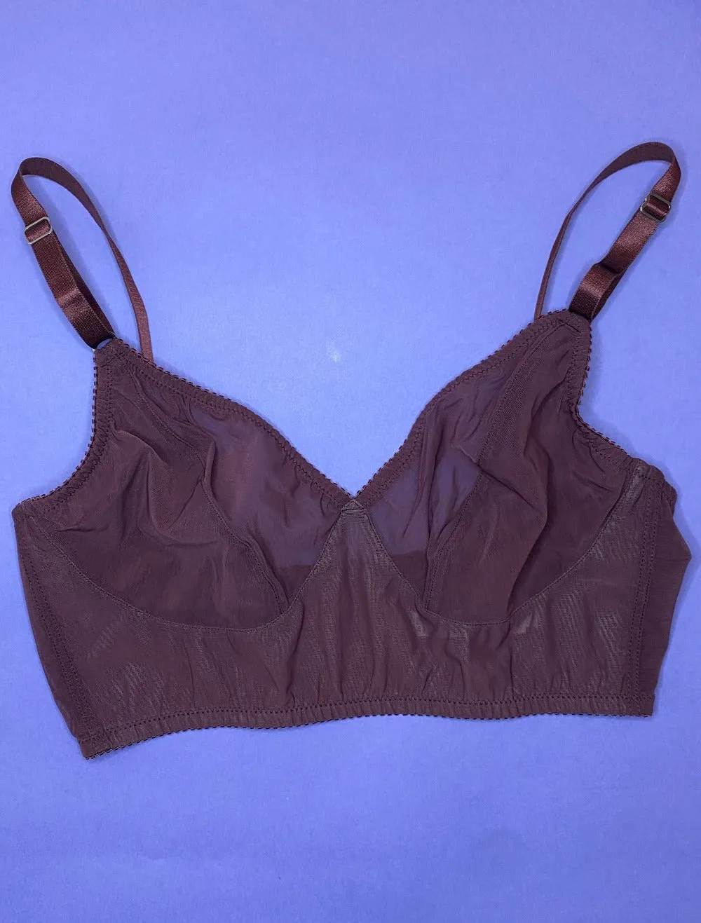 Fortnight: Meshie Longline Wireless Bra - 30G, 38D, 38DD