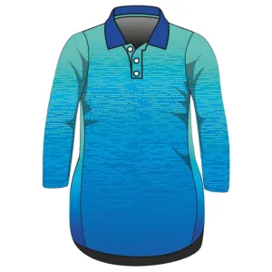 Fraser Island | K'gari Beach Wave Blue Fishing Dress ★Pre-Order★
