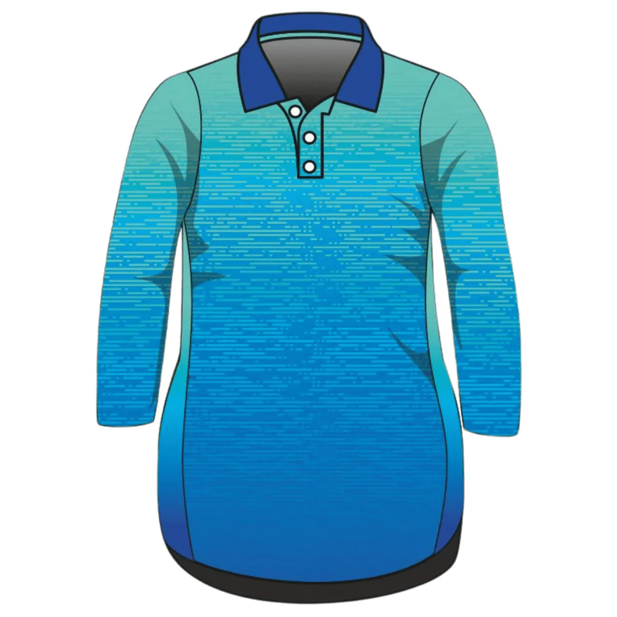 Fraser Island | K'gari Beach Wave Blue Fishing Dress ★Pre-Order★