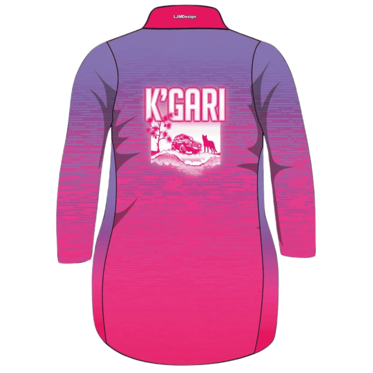 Fraser Island | K'gari Beach Wave Pink Fishing Dress ★Pre-Order★
