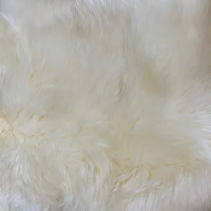 [Free Expedited Shipping] Sheepskin Rug in Ivory Single Pelt
