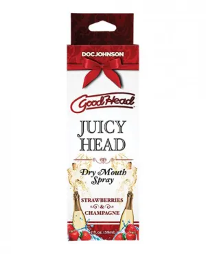 GoodHead Juicy Dry Mouth Spray - 2 oz Strawberries & Champagne