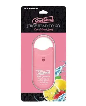 GoodHead - Juicy Head Dry Mouth Spray To-Go - Pink Lemonade - .30 fl. oz.