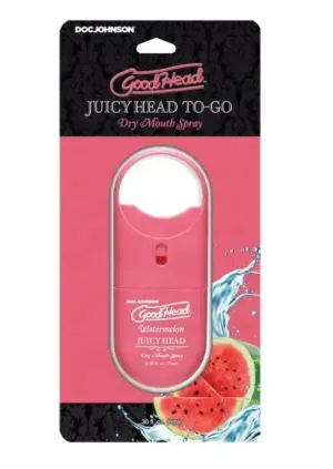 GoodHead - Juicy Head Dry Mouth Spray To-Go - Watermelon - .30 fl. oz.
