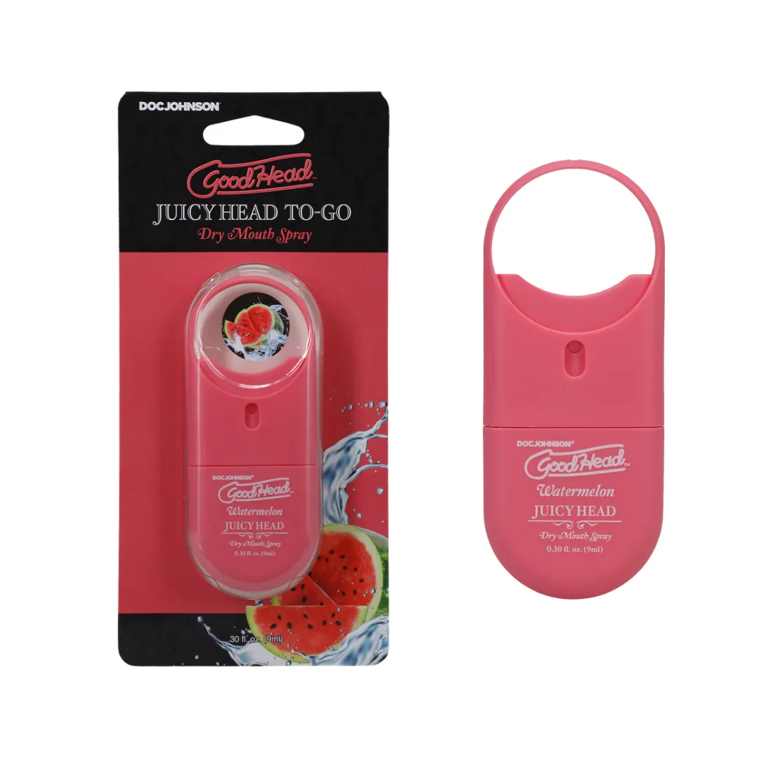 GoodHead - Juicy Head Dry Mouth Spray To-Go - Watermelon - .30 fl. oz.