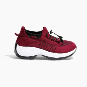 Hatmeo Women's Comfortable Air Cushion Casual Walking Orthopedic Shoes