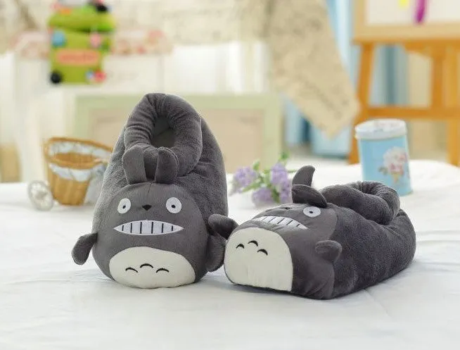 Home cute cotton slippers