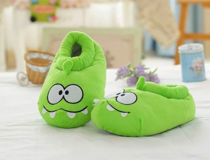 Home cute cotton slippers