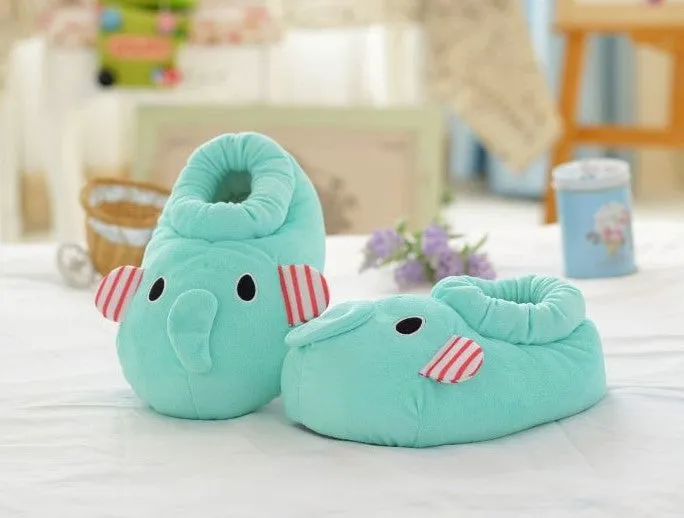 Home cute cotton slippers
