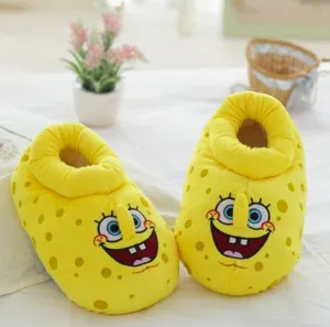 Home cute cotton slippers