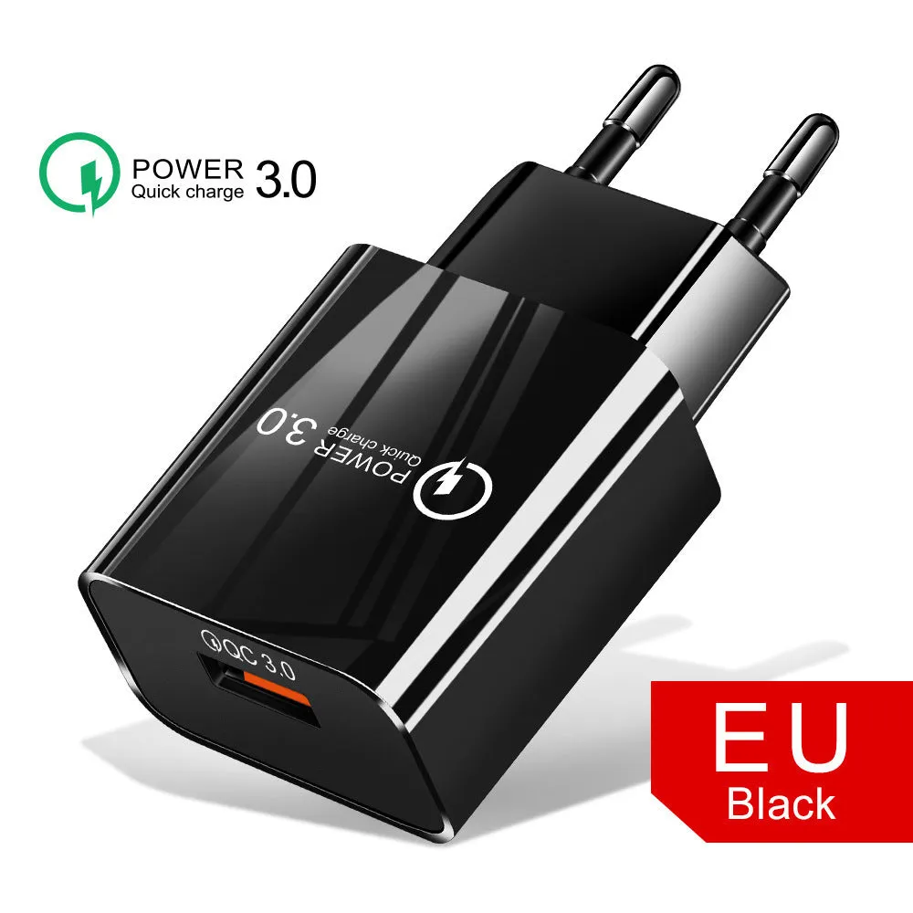 Homlly Quick Charge 3.0 Power Plug Adapter