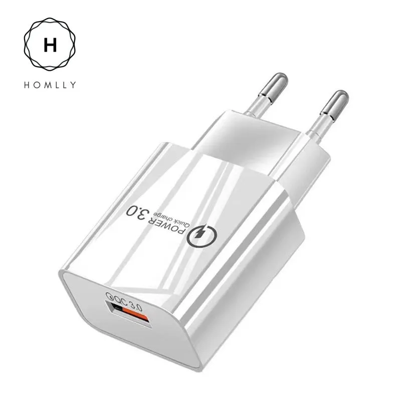 Homlly Quick Charge 3.0 Power Plug Adapter