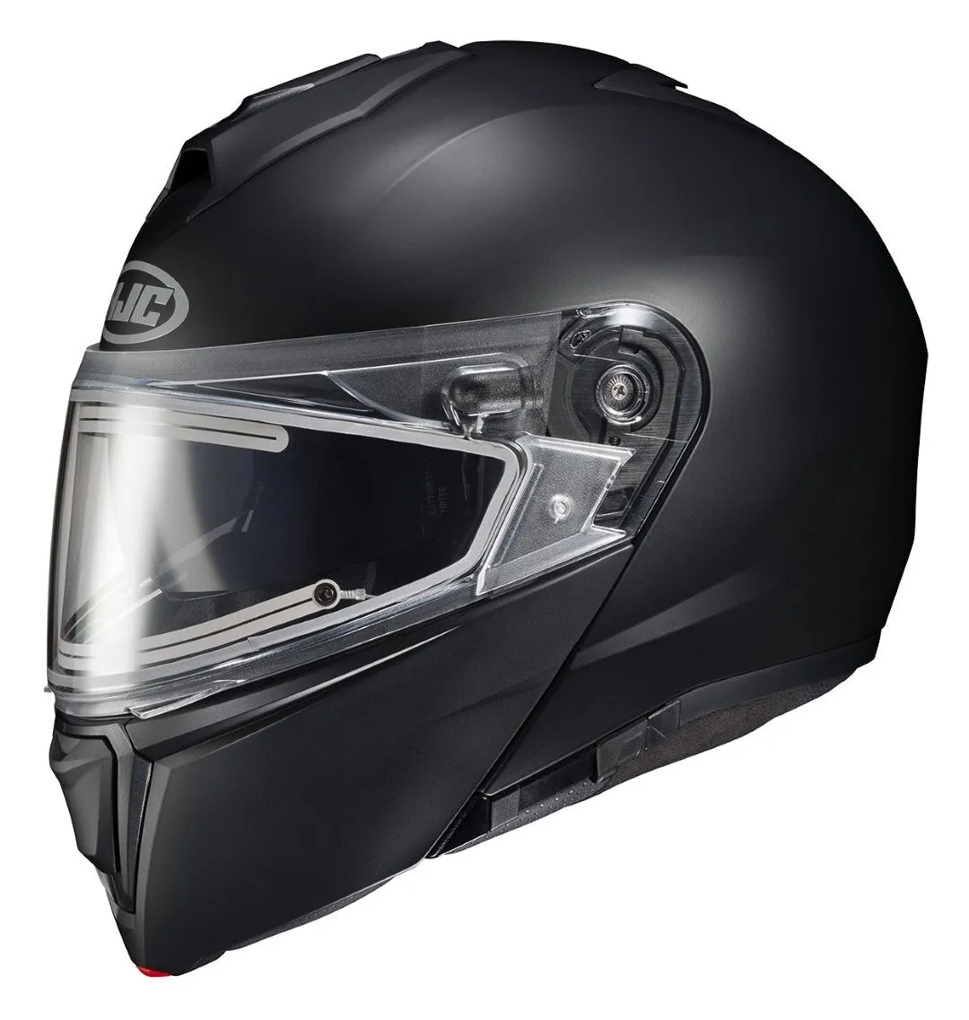 i90 Solid Snow Helmets with Dual-Lens Electric Shield