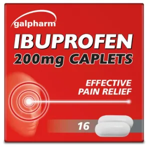 Ibuprofen 200mg Caplets 16s