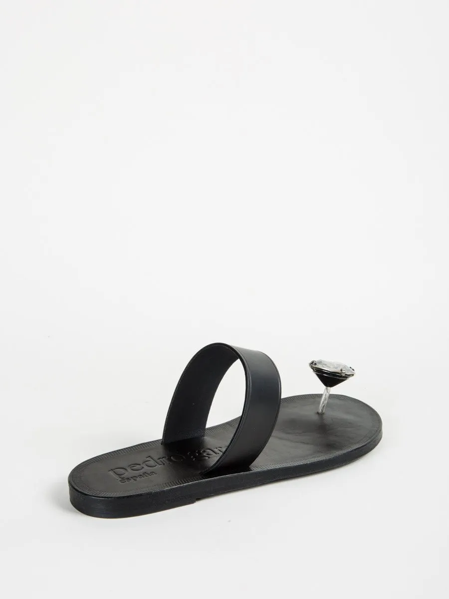 idana sandal - black