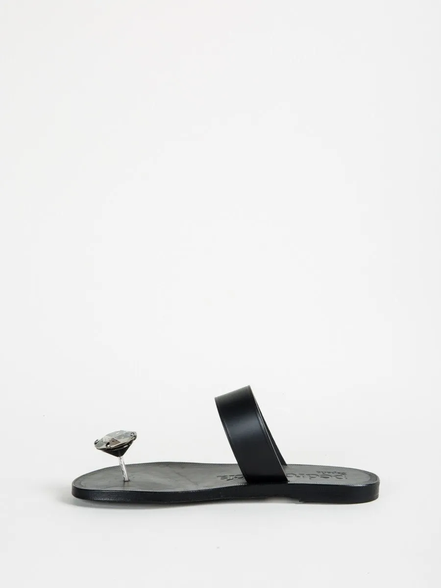idana sandal - black