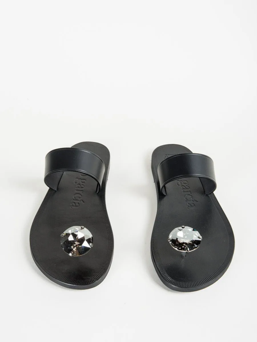 idana sandal - black