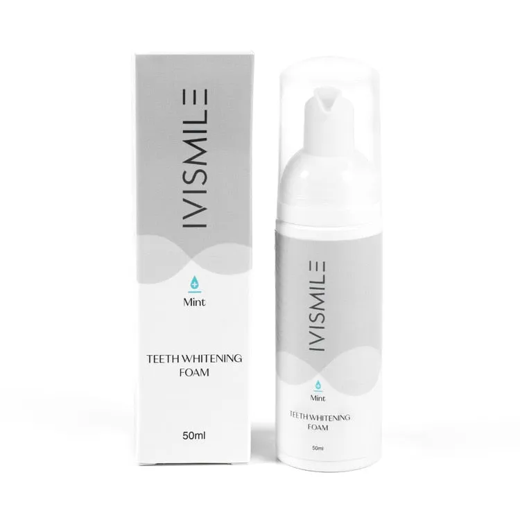 IVISMILE Teeth Whitening Foam Toothpaste