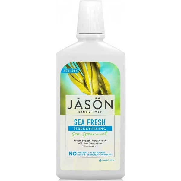 Jason Sea Fresh Strengthening Sea Spearmint Mouthwash 473ml