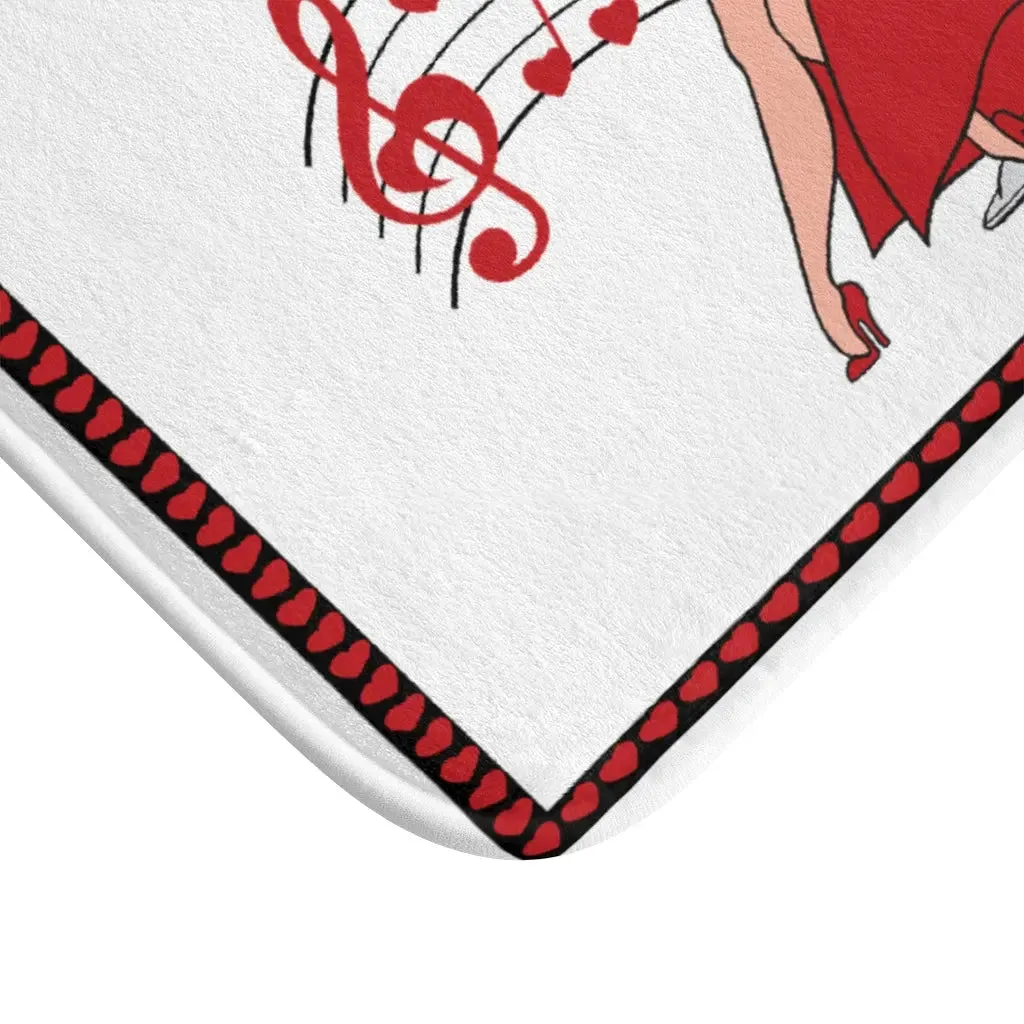 Jesse Love Note Bath Mat