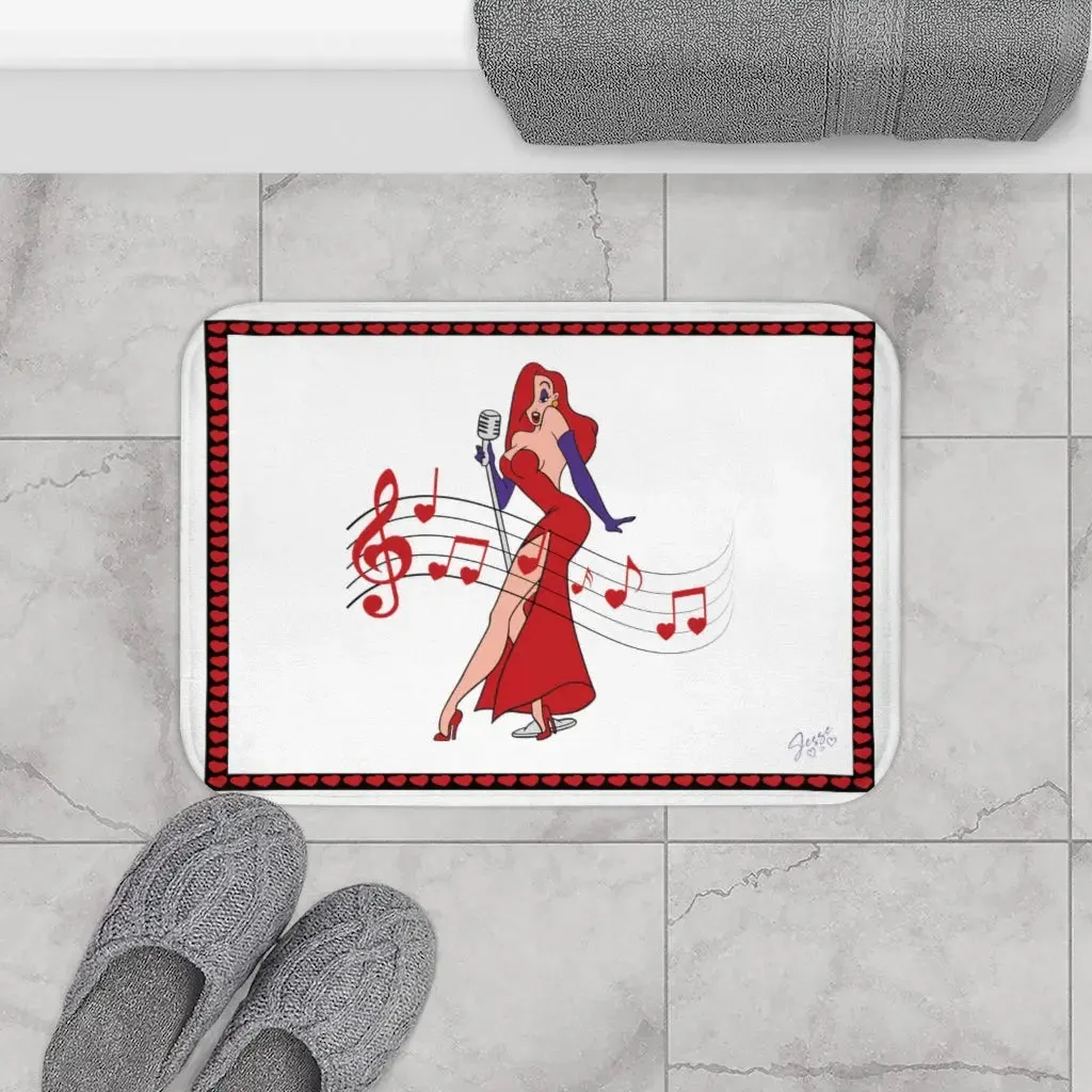 Jesse Love Note Bath Mat